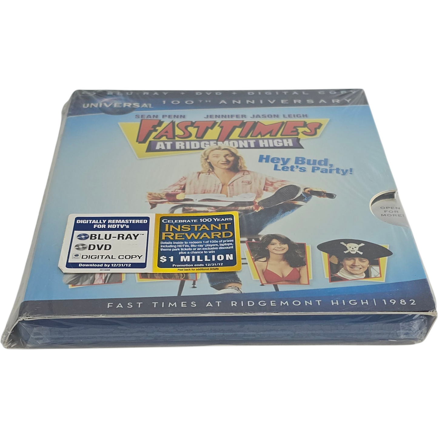 Fast Times at Ridgemont High Blu-ray + DVD  Sean Penn Zone 1 US Import
