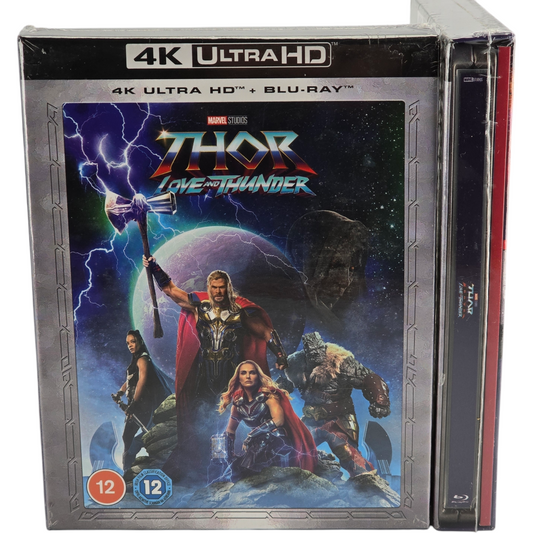 Thor: Love and Thunder Steelbook 4K Ultra HD+Blu-ray Zavvi Collector's 2022 B