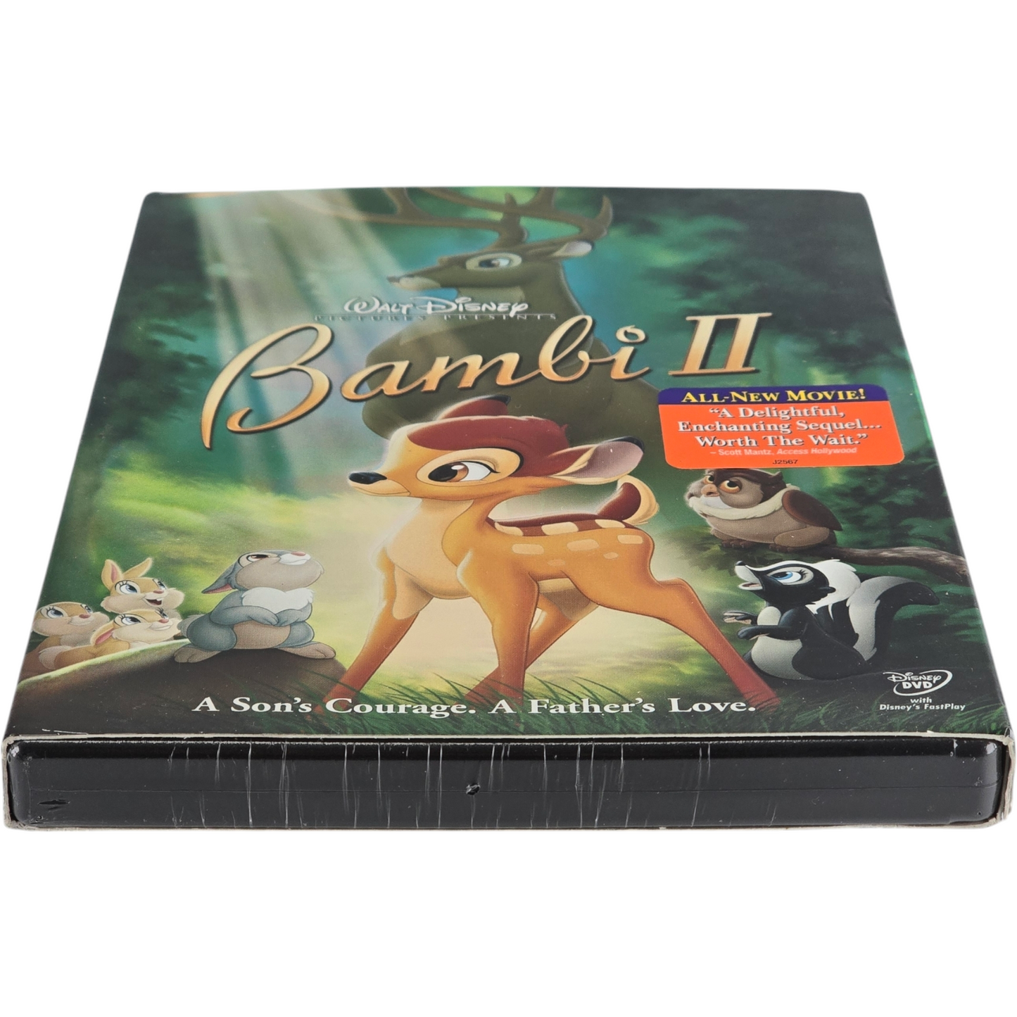Bambi II  2006 DVD  Walt Disney  Patrick Stewart VF 2006  US Import Zone 1