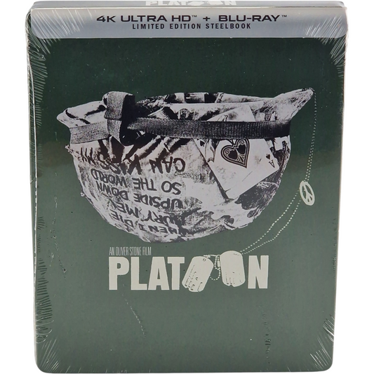 Platoon (1986) – SteelBook 4K Ultra HD + Blu-ray – Zone A