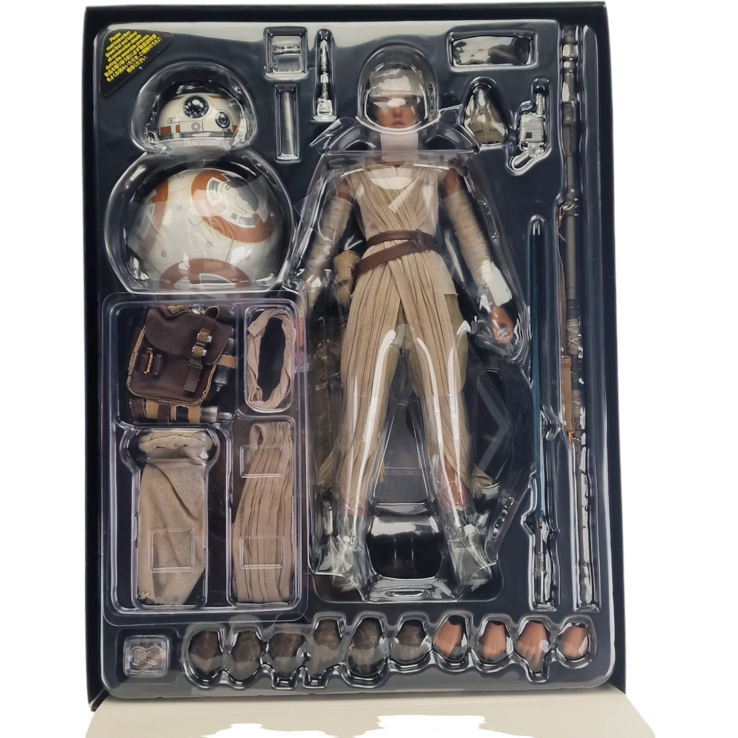 Star Wars VII 7 The Force Awakens  30 cm Hot Toys Movie Masterpiece 1/6 Rey & B