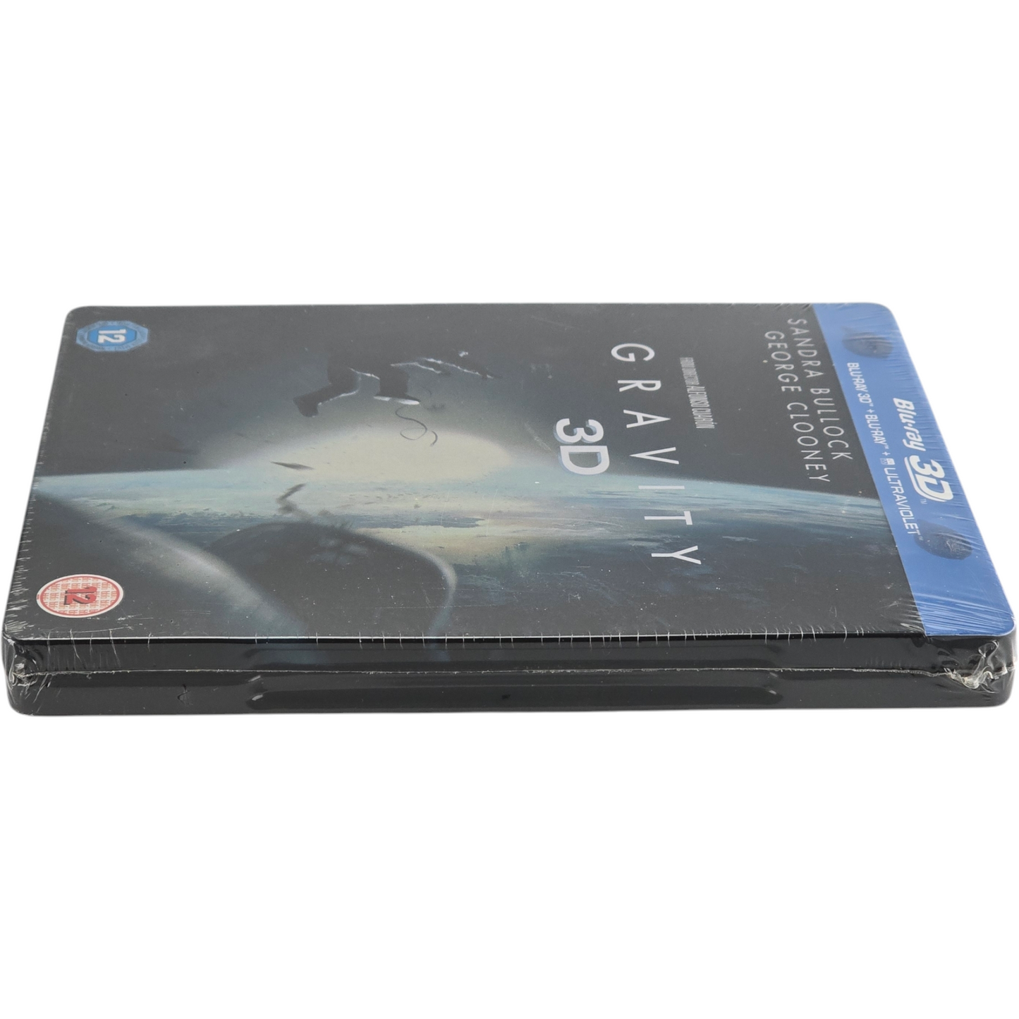 Gravity SteelBook Blu-ray 3D + 2D Zavvi Sandra Bullock,George Clooney 2013 Libre