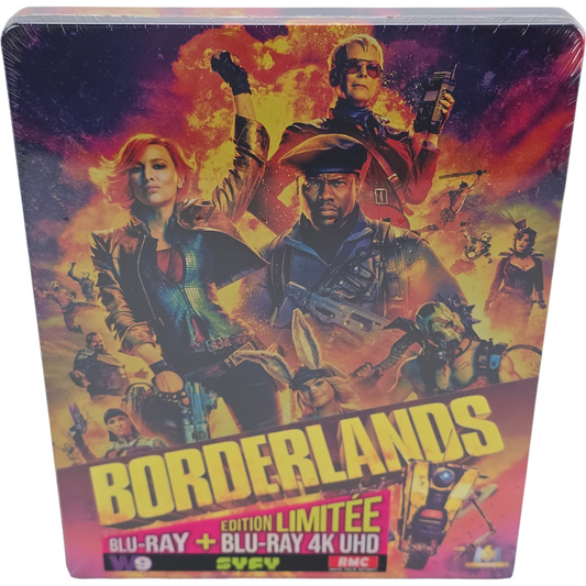 Borderlands SteelBook 4K Ultra HD + Blu-ray Cate Blanchett, Kevin Hart Rigion B