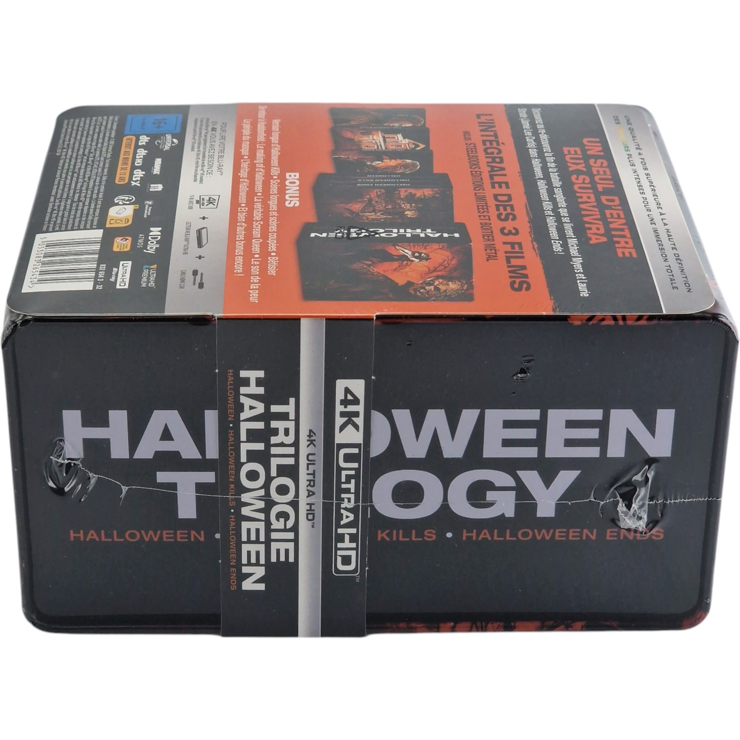 Halloween La Trilogie  4K Ultra HD+Blu-ray  : Steelbook Édition Collector Libre