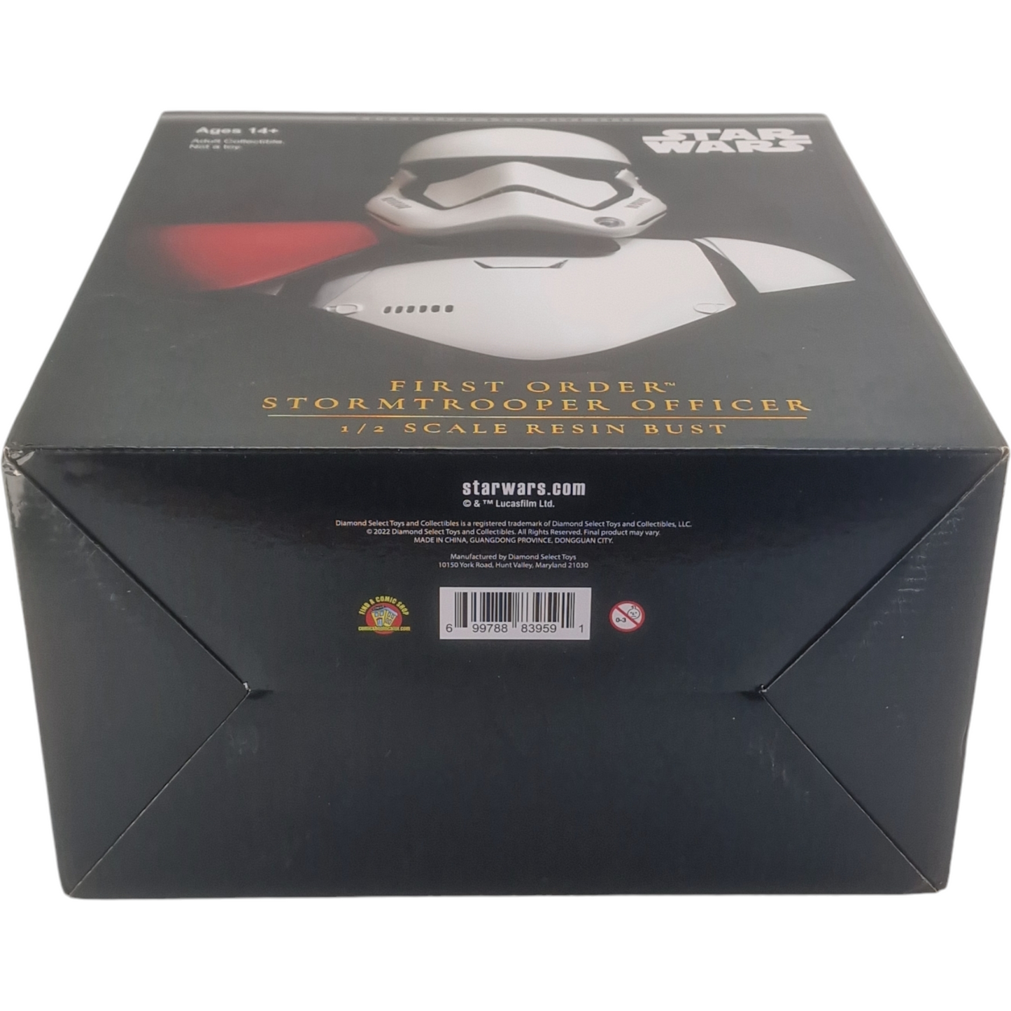 Star Wars:  Buste First Order Stortrooper Officer 1000 ex Diamond Select Neuf 25 Cm