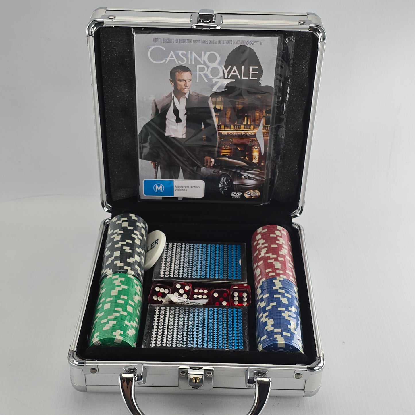 Casino Royale DVD Collection Edition Limitée Valise en aluminium Poker Zone 2