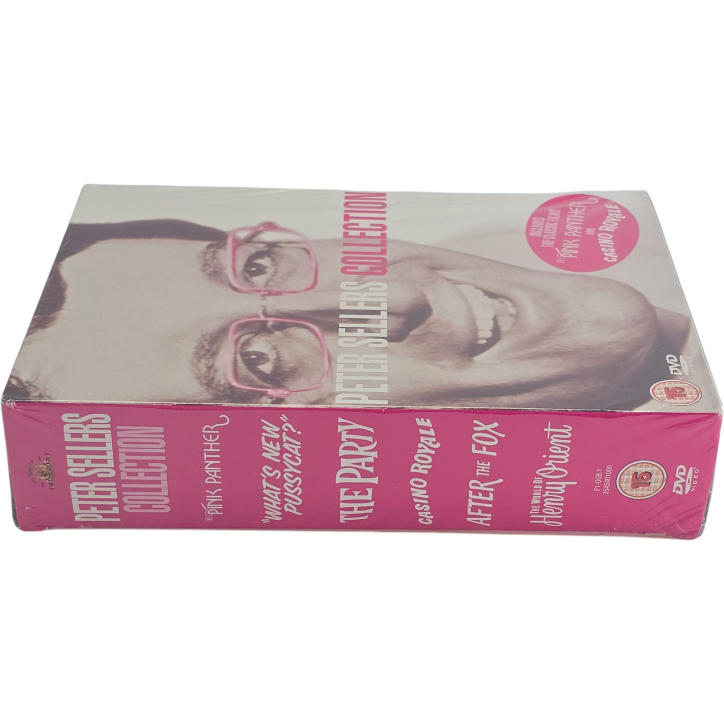 Peter Sellers Collection 6 Films  DVD  Pink Panther +Pussycat? + Party .. Zone 2