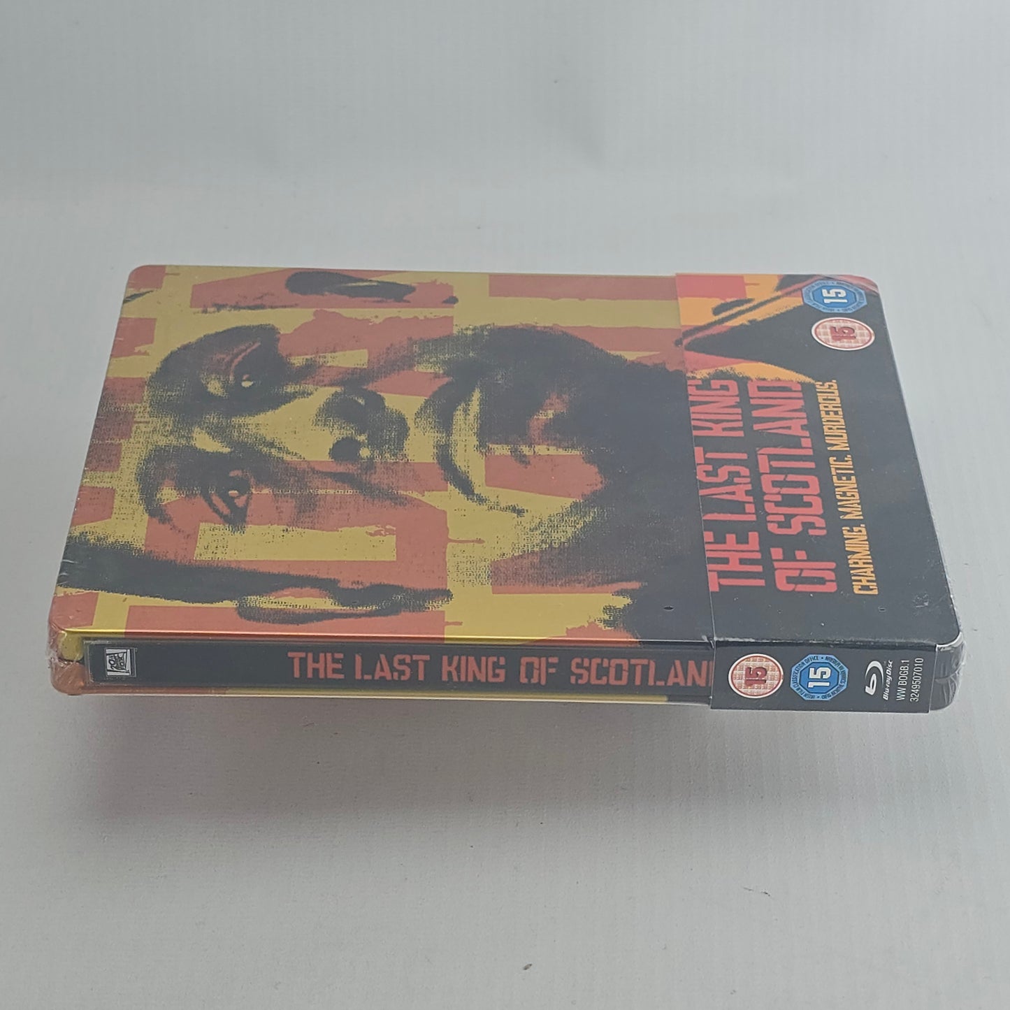 The Last King of Scotland SteelBook Blu-ray Forest Whitaker  Ltd edt Zone B .A