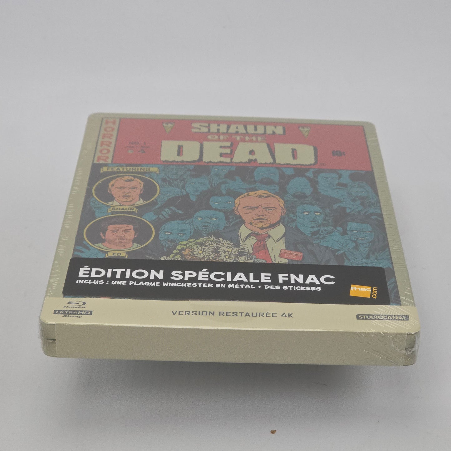 Shaun of the Dead 4K Ultra HD + Blu-ray Steelbook Édition  Limitée Fnac B