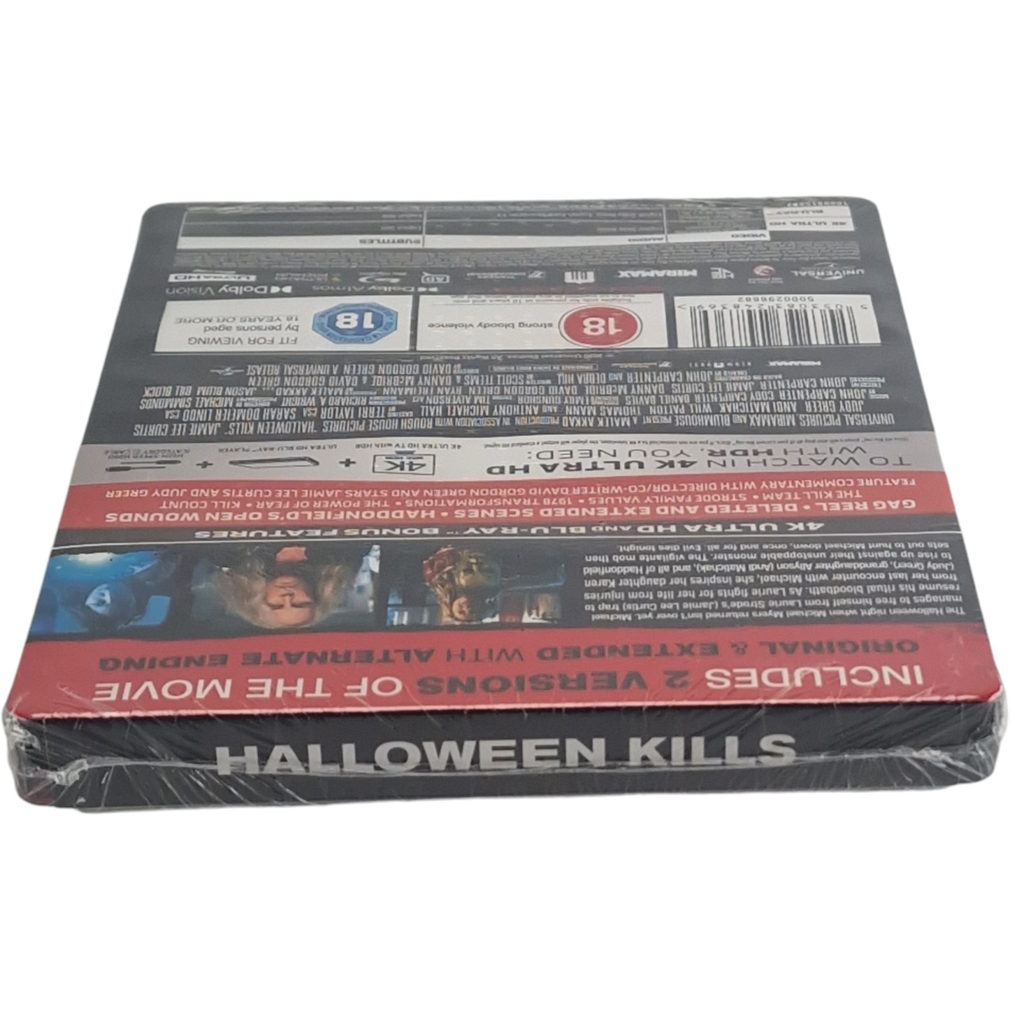 Halloween Kills SteelBook 4 K Ultra HD + Blu-ray Jamie Lee Curtis [-18] B