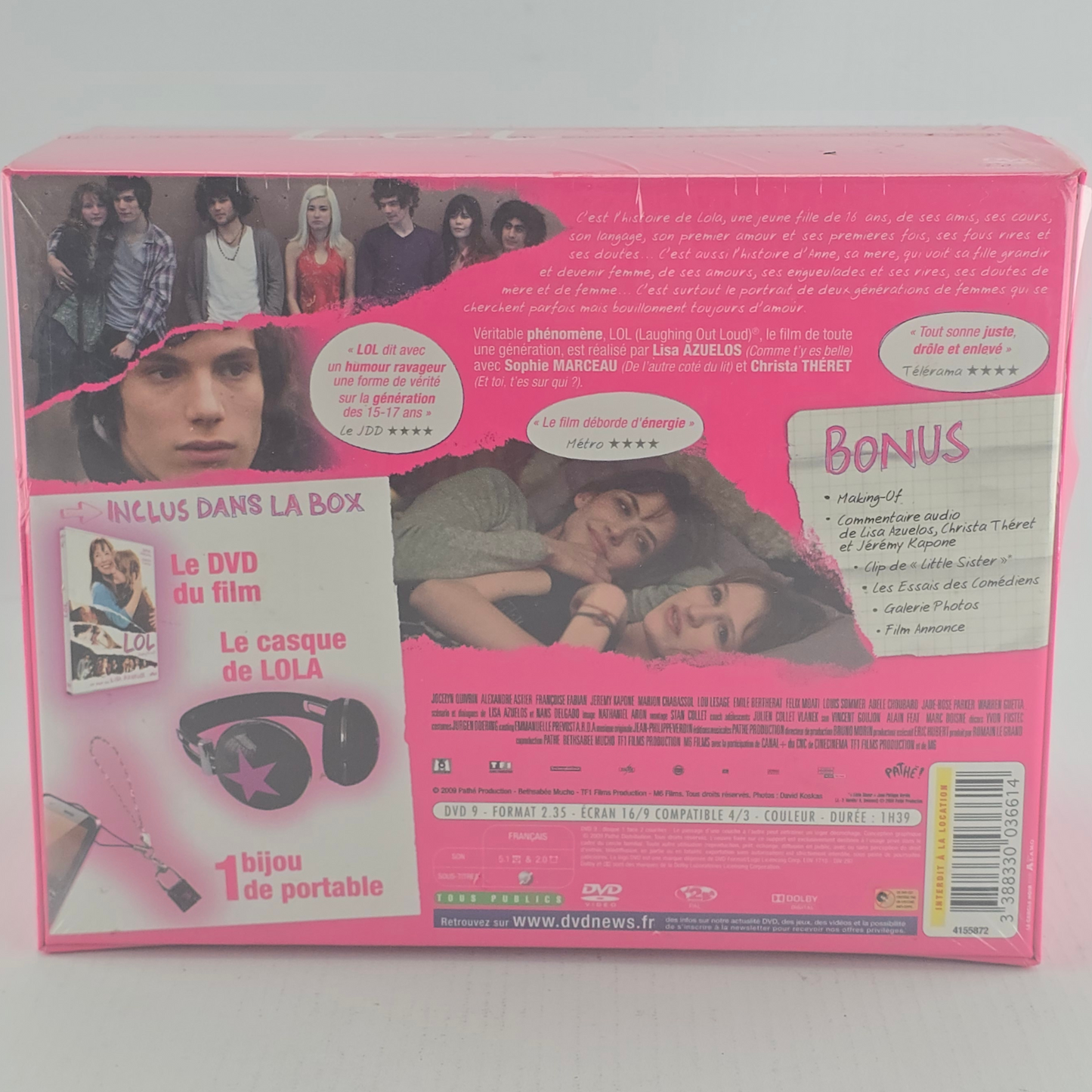 Lol (Laughing Out Loud) ® - Xmas Box - Édt Limitée Sophie Marceau DVD Zone 2
