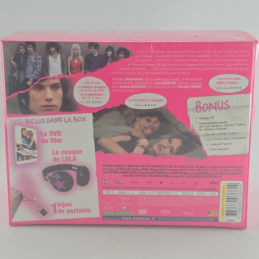 LOL (Laughing Out Loud) – Xmas Box DVD + casque édition limitée Zone 2