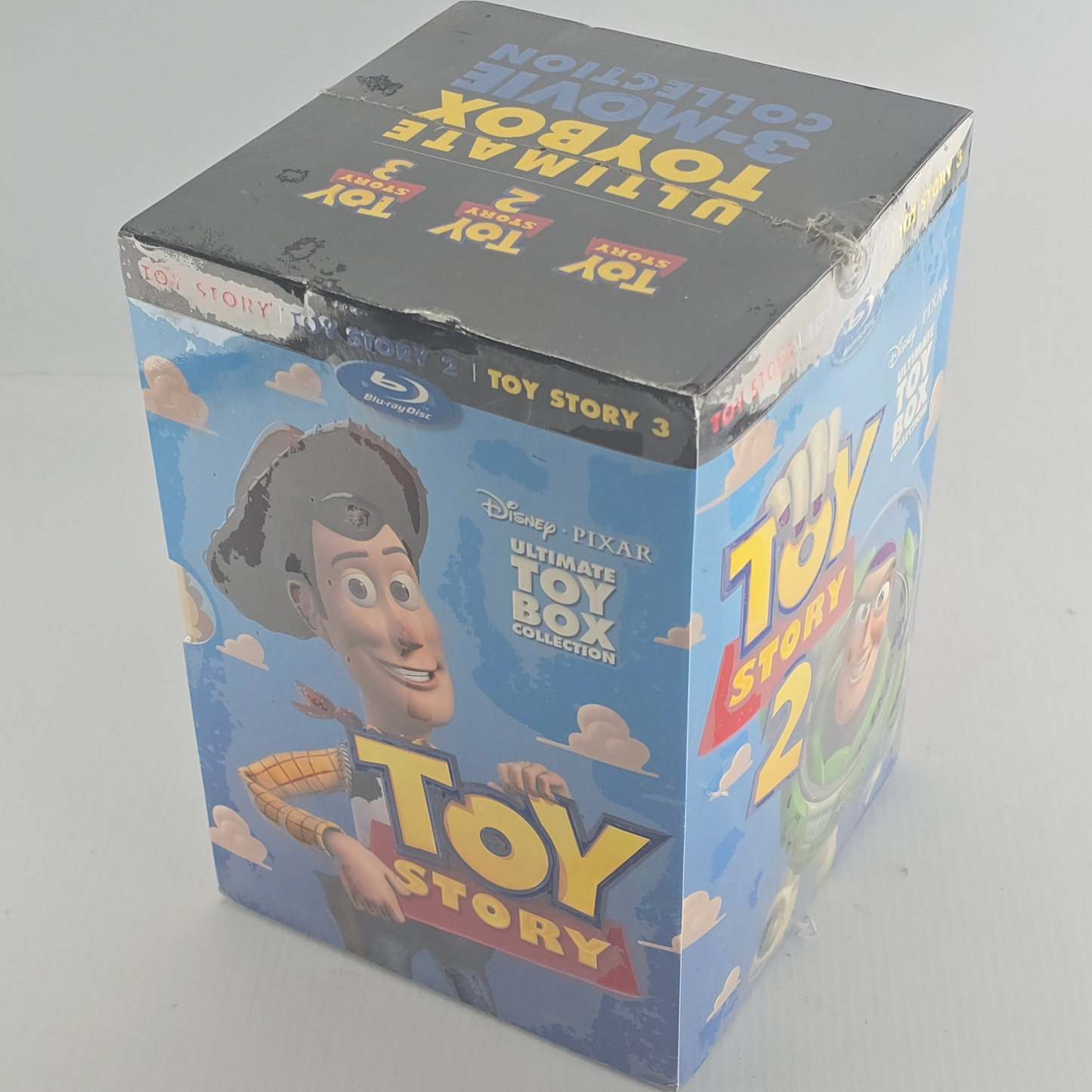 Toy Story Trilogy t Blu-ray + DVD + Ultimate Toy Box Collection  Zone A Disney