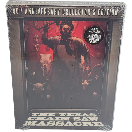 Massacre à la tronçonneuse DigiPack 2X Blu-ray 2X DVD Collector Region A  VO