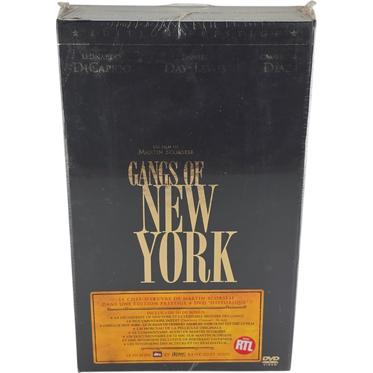 Gangs of New York 4 X DVD Édition Édition Prestige Collector Limitée Zone 2