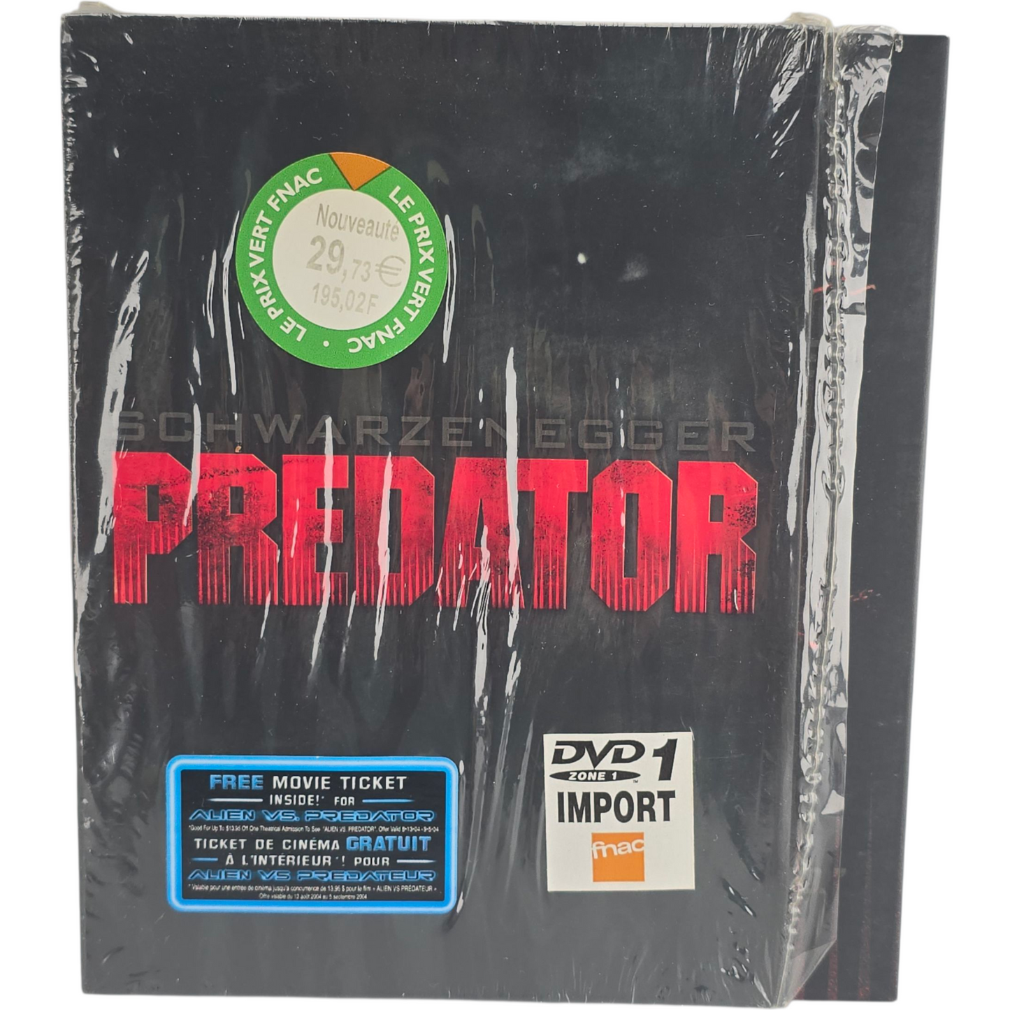 Predator DVD DigiPack Widescreen Collector's Edt Arnold Schwarzenegger Region 1