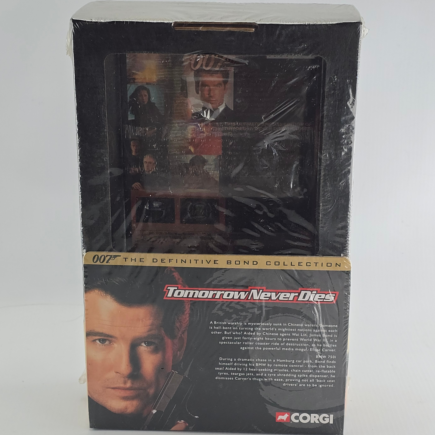 Tomorrow Never Dies 007 James bond DVD + BMW 750i grise  (réf.  05101) Z A