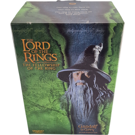 Seigneur des Anneaux Buste résine Gandalf The Grey Weta Sideshow Polystone 1/4 - visuel 3