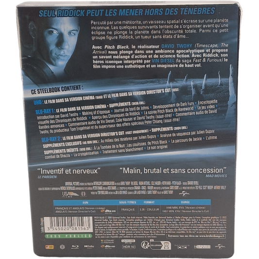 Pitch Black - SteelBook 4K Ultra HD + Blu-ray - Visuel 3