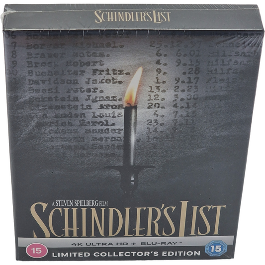 La Liste de Schindler (1993) – SteelBook 4K Ultra HD + Blu-ray – Zone B – vue 2