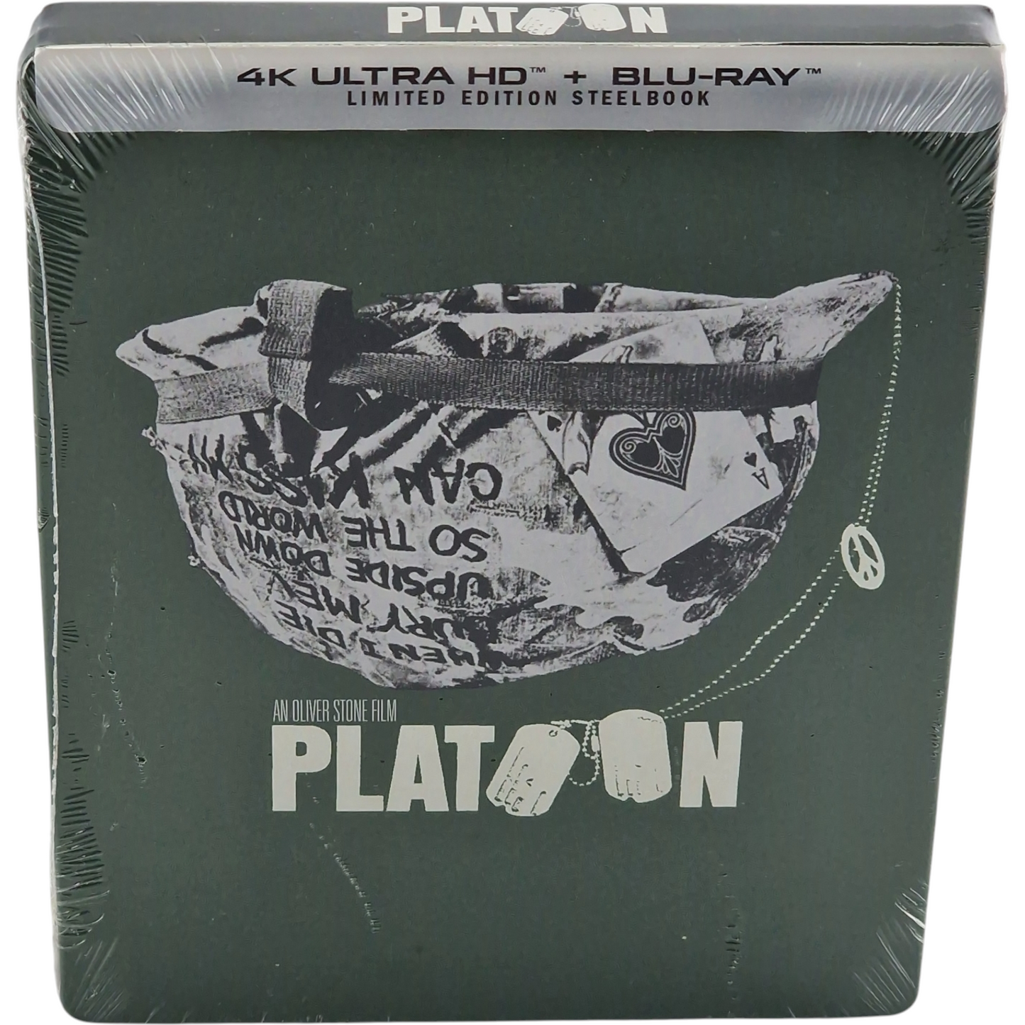 Platoon 1986 SteelBook 4K Ultra HD + Blu-ray 2024 Oliver Stone Zone A [-18]