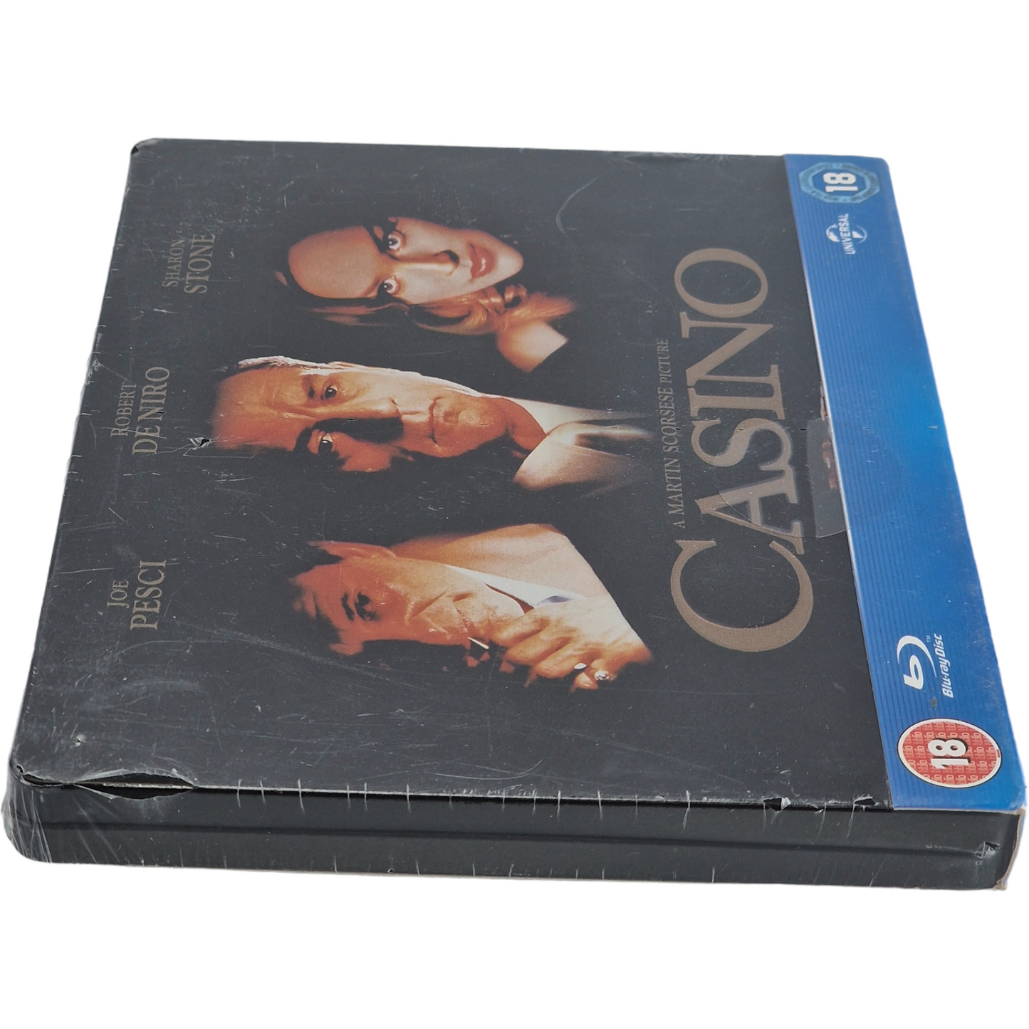 Casino SteelBook Débossé Blu-ray Zavvi Martin Scorsese Robert De Niro Libre[-18]