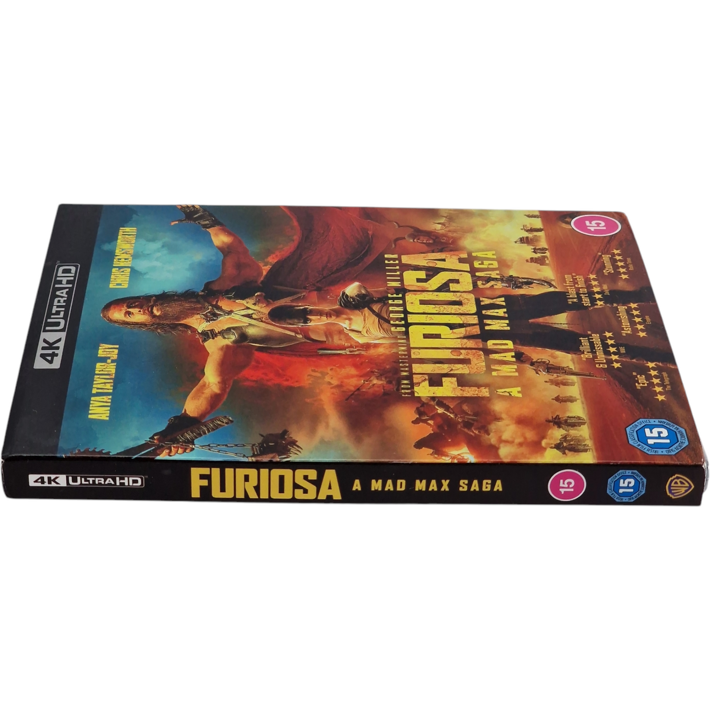 Furiosa : A Mad Max Saga 4K Ultra HD + [étui] Chris Hemsworth 2024 Region Libre