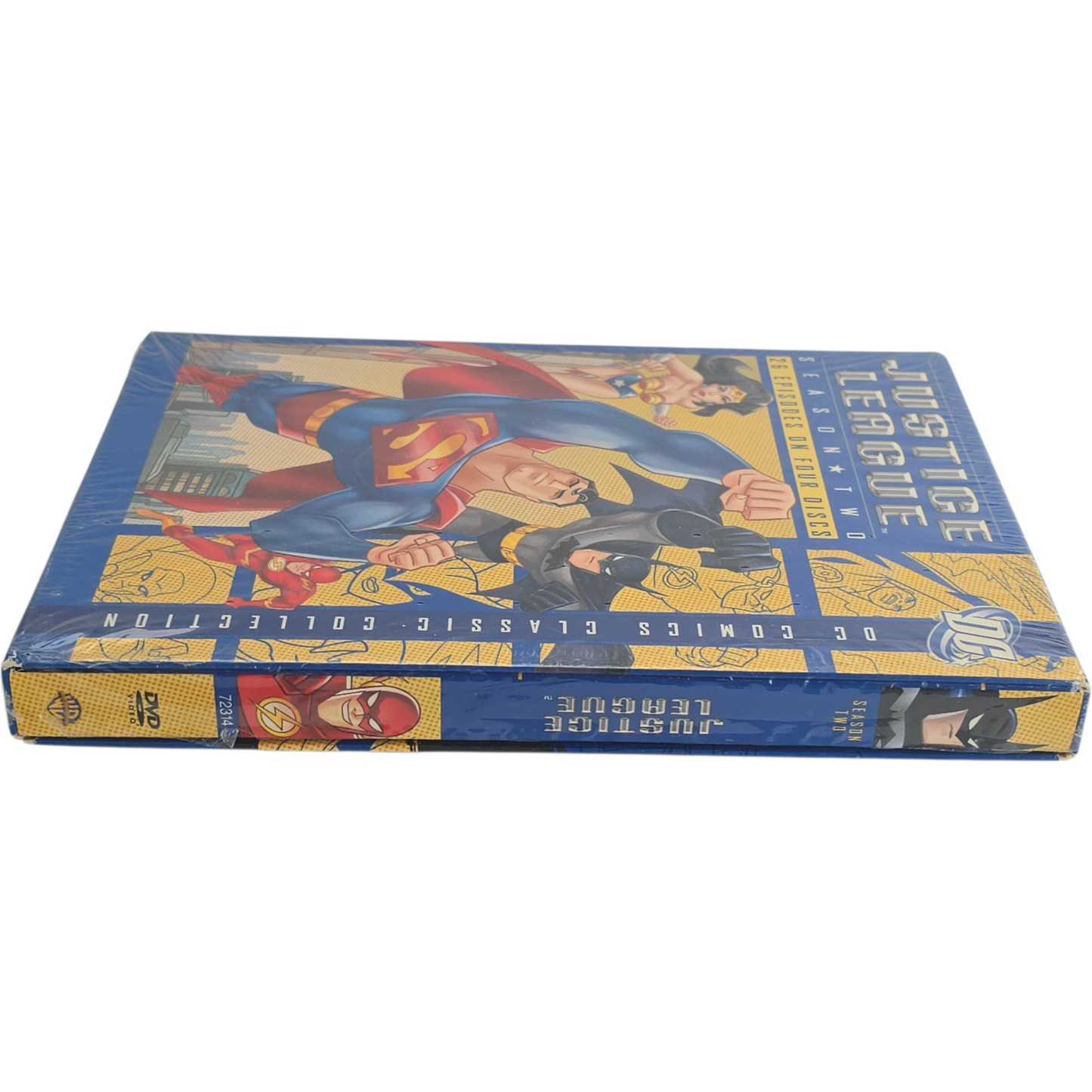 Justice League Unlimited: 4 DVD DigiPack Season 2 DC Comics Zone 1