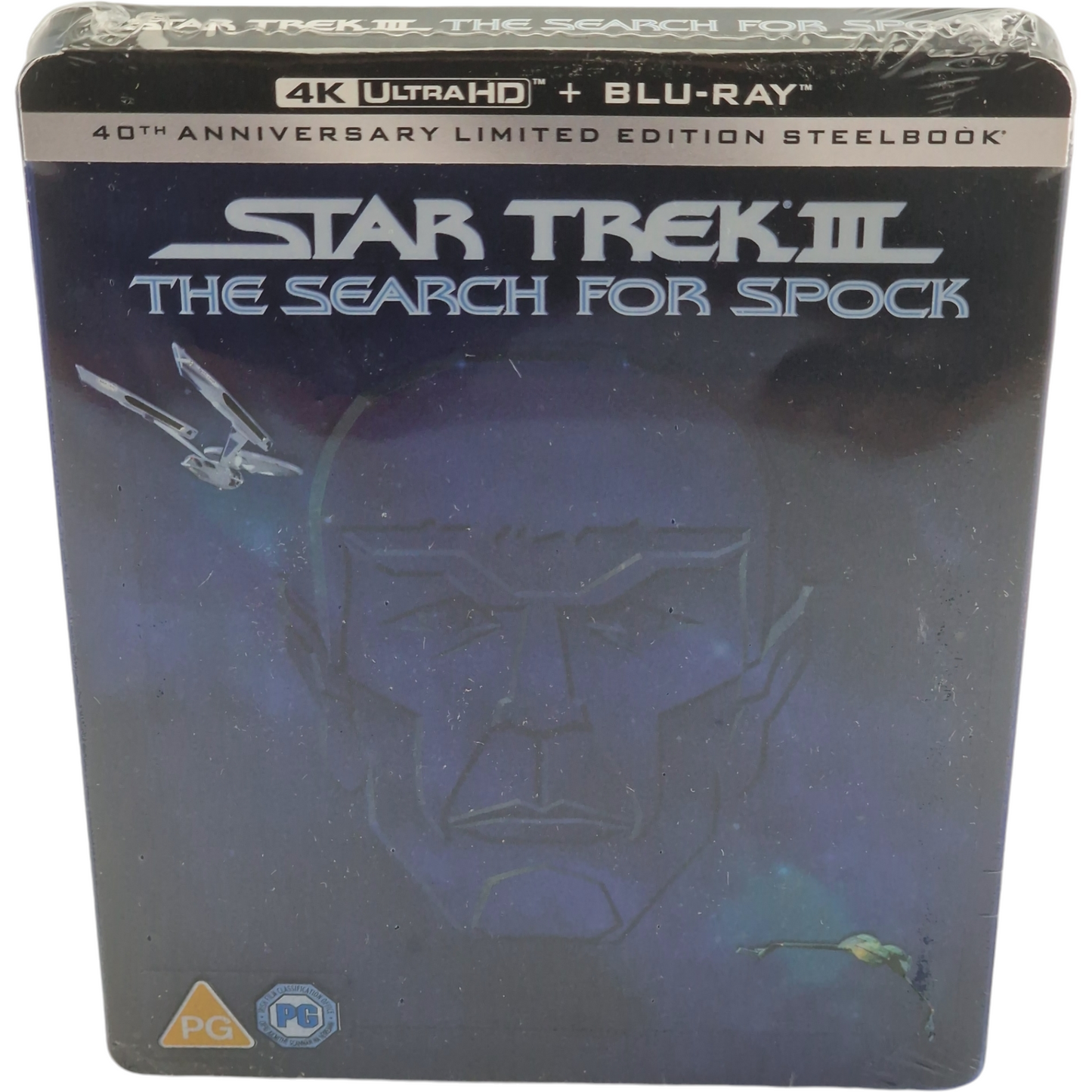 Star Trek III : The Search for Spock 4 K Ultra HD + Blu-ray SteelBook  Zone B