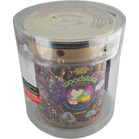 Woodstock DVD Collector's Edt 3 Days of Peace & Music Director's Cut Zone A