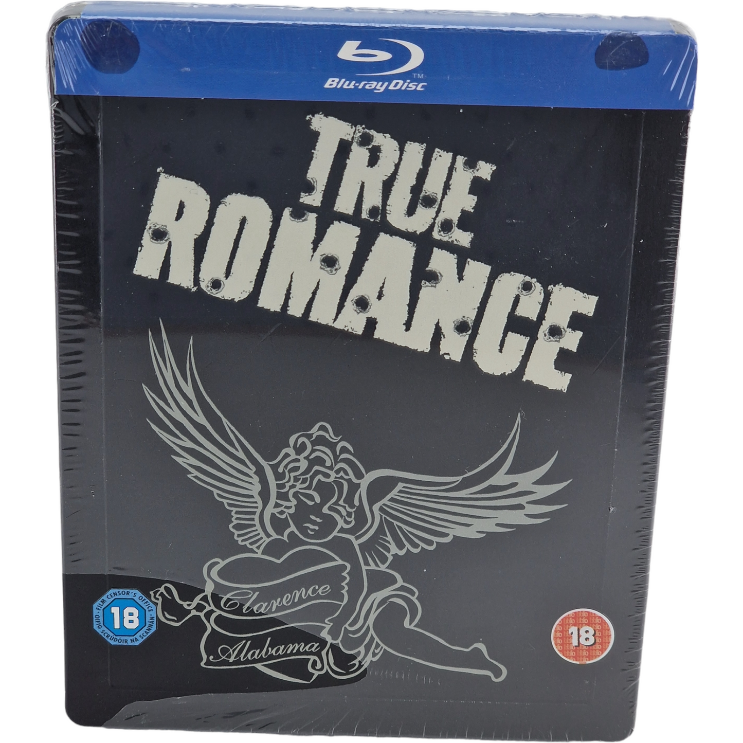 True Romance SteelBook Débossé Blu-ray Tarantino Director's Cut 2014 Libre [-18]