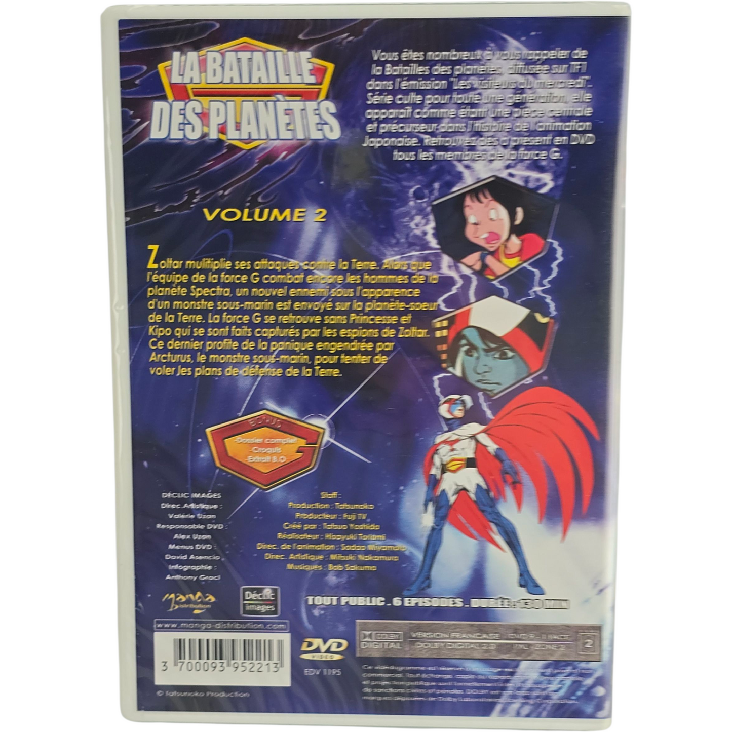 La Bataille des planètes - Box 1 - Coffret 5 X DVD 30 épisodes Region 2