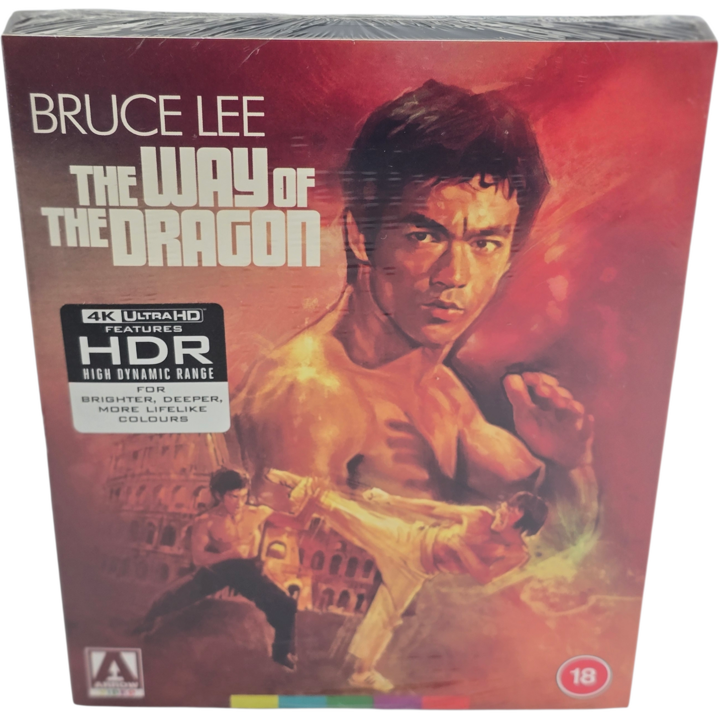The Way of the Dragon 4K HD +Blu-ray + [étuit] Bruce Lee Ltd Zone Libre [-18]