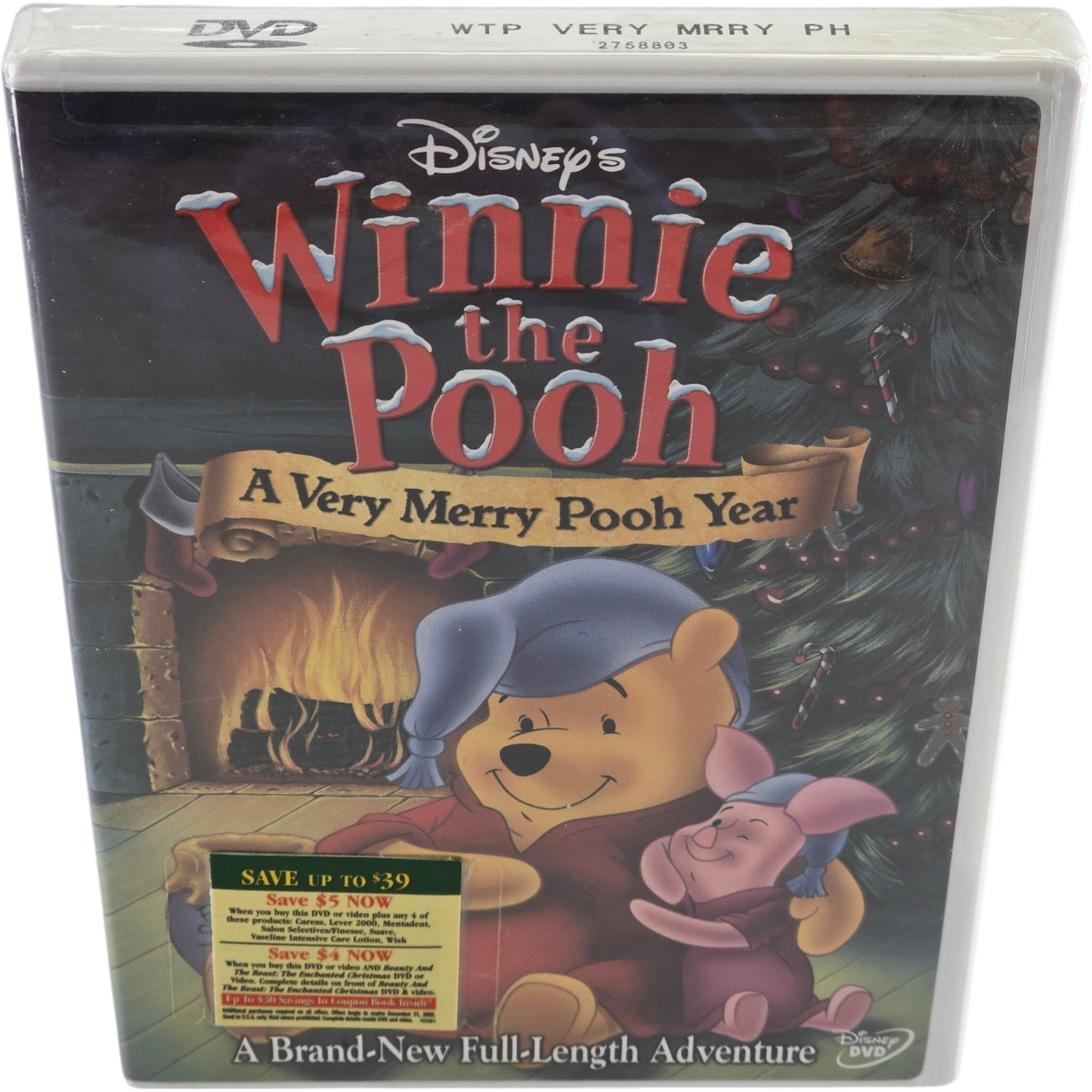 Winnie l'ourson : Bonne Année DVD Édition limitée VF Import US Zone 1  2002 Neuf