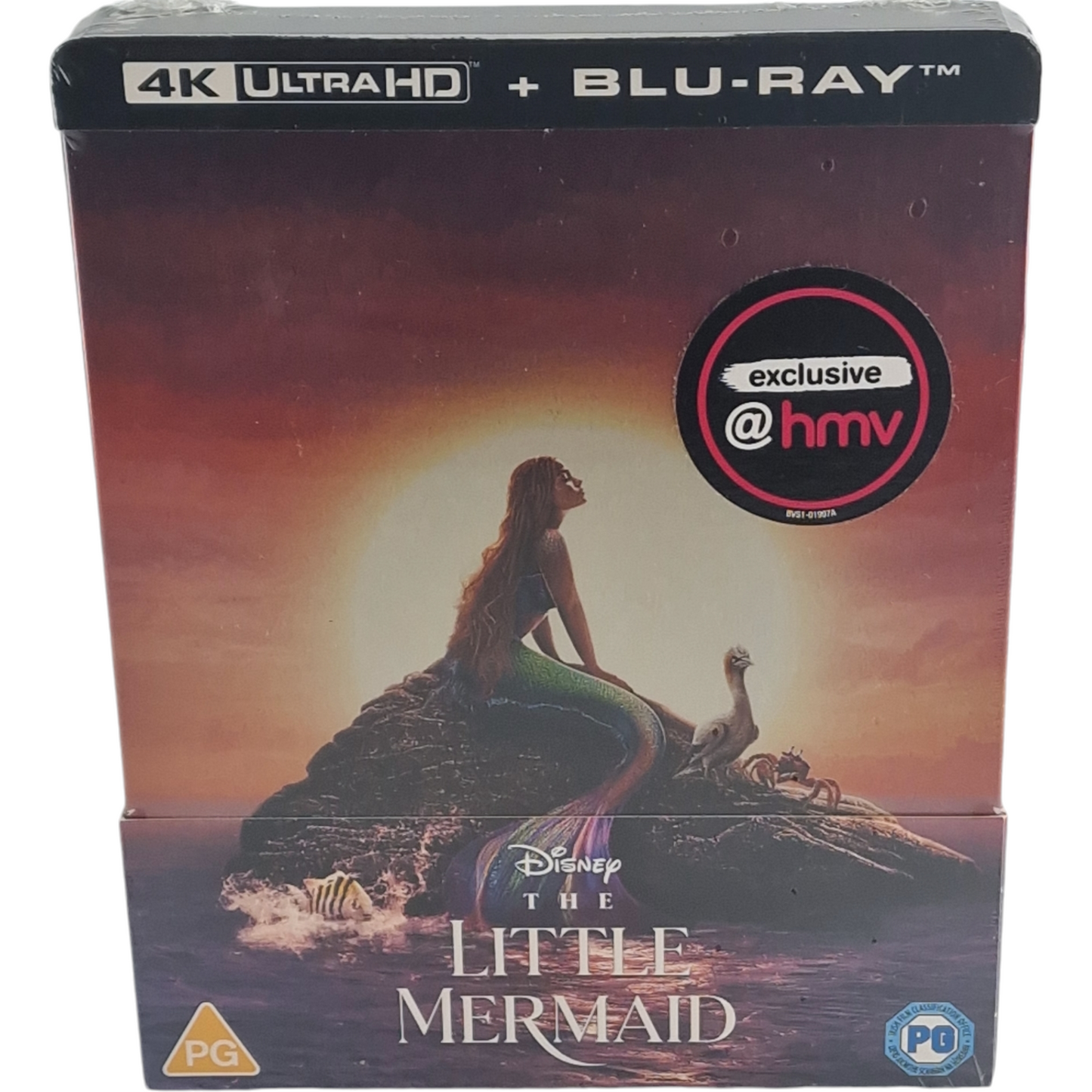 The Little Mermaid 4K Ultra HD + Blu-ray Steelbook Disney Buena Vista  2023 , B