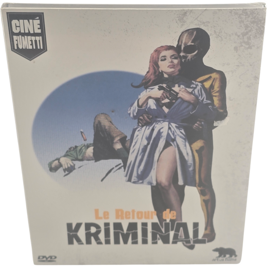 Le Retour De Kriminal  DVD Fernando Cerchio  Glenn Saxson 2014 Zone 2
