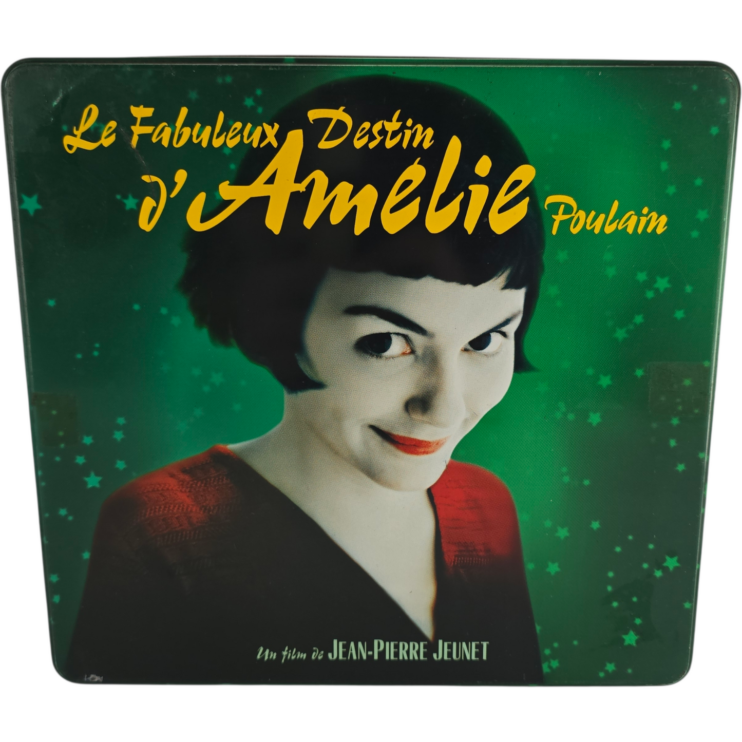 Amélie DVD + CD Metal Box DigiPack Collector's Cake Box" Tin Slipcover B
