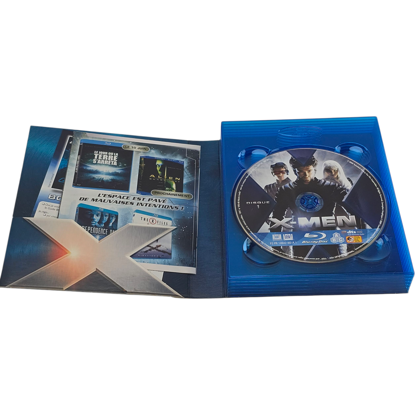 X-Men Trilogie 6 Blu-ray DigiPack X-Men 1 + 2 + L'affrontement final Édt Ultime Zone 2