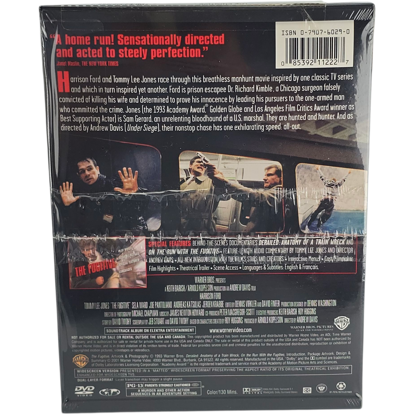 Action 4 Films: Eraser +The Fugitive+ Blade Runner +Twister DVD  Zone 1 US Import