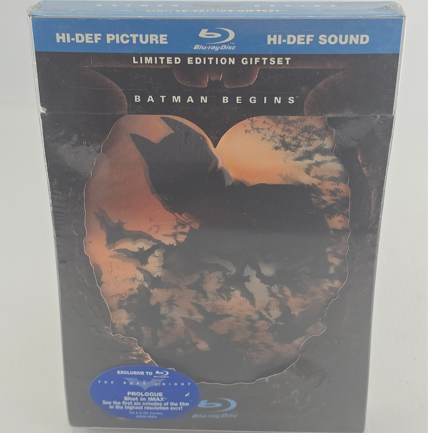 Batman Begins  Limited Edition Gift Set Blu-ray avec Lenticular + Comic Book Zone 1
