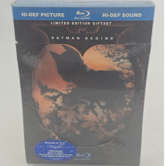 Batman Begins  Limited Edition Gift Set Blu-ray avec Lenticular + Comic Book Zone 1