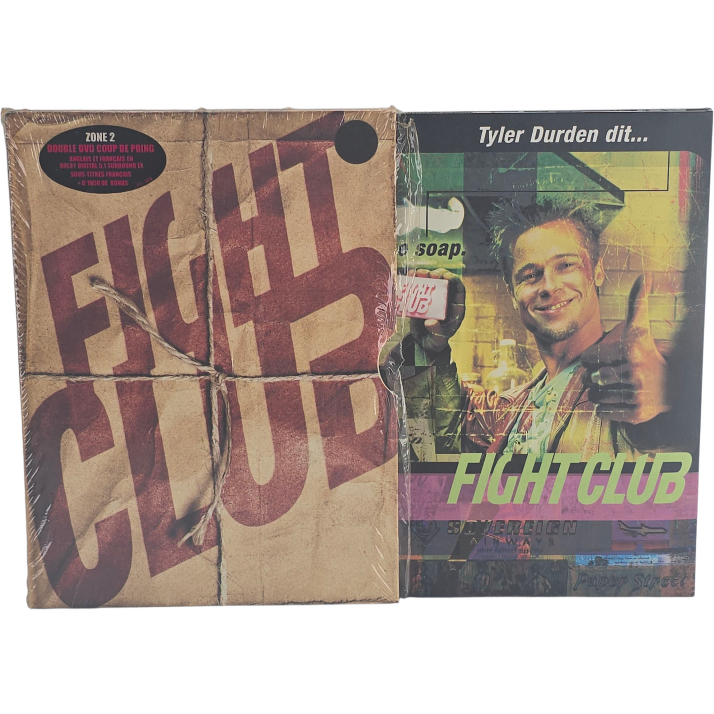 Fight Club 2 X DVD DigiPack Collector Brad Pitt, Edward Norton Zone 2