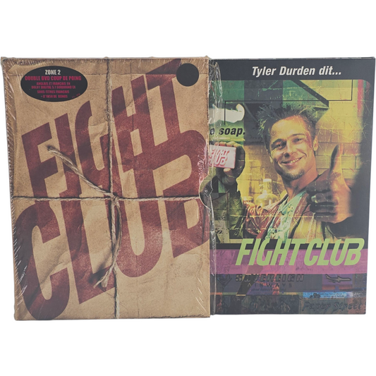 Fight Club 2 X DVD DigiPack Collector Brad Pitt, Edward Norton Zone 2