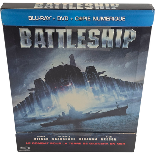 Battleship  Blu-ray + DVD Steelbook Débossé Édt Ltd  Taylor Kitsch,B