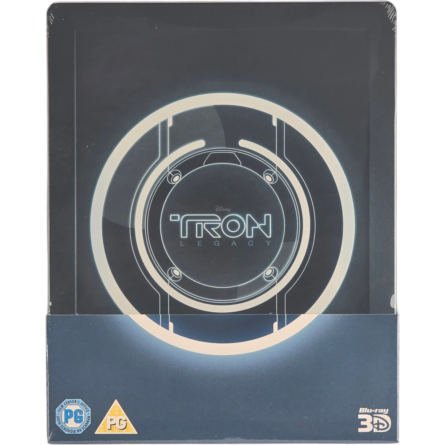 TRON : Legacy Steelbook Débossé Blu-ray 3D + 2D Zavvi Exclusif Édt Ltd Disney B