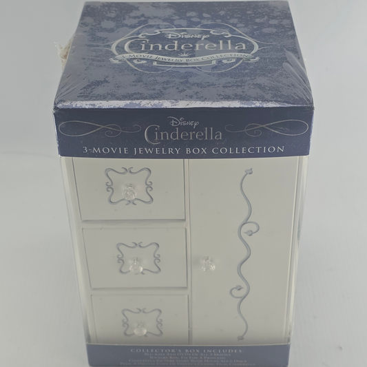 Cendrillon Trilogie – Coffret Jewelry Box 2 Blu-ray + 4 DVD Zone A / 1