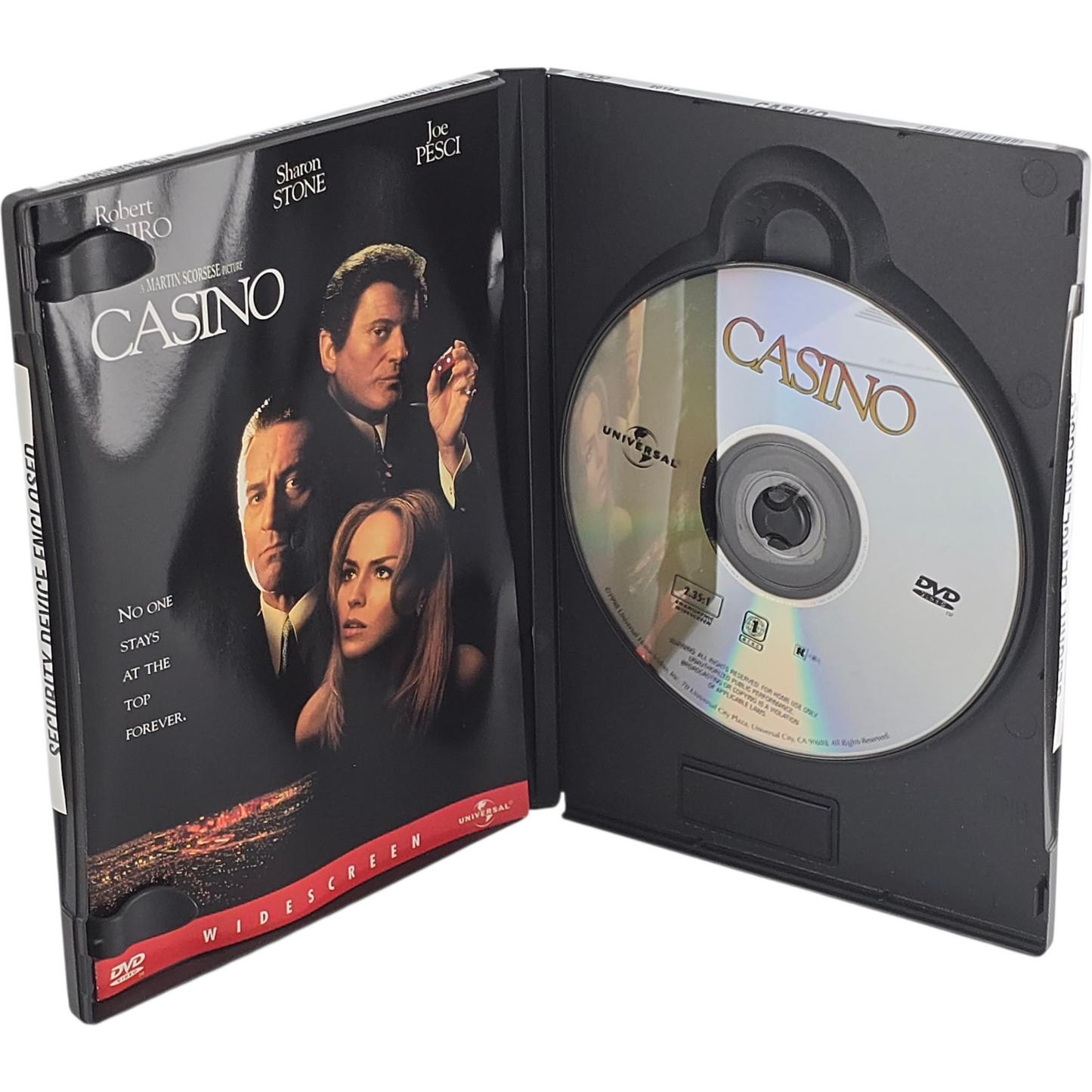 Casino DVD Widescreen Robert De Niro, Sharon Stone, Joe Pesci Zone 1
