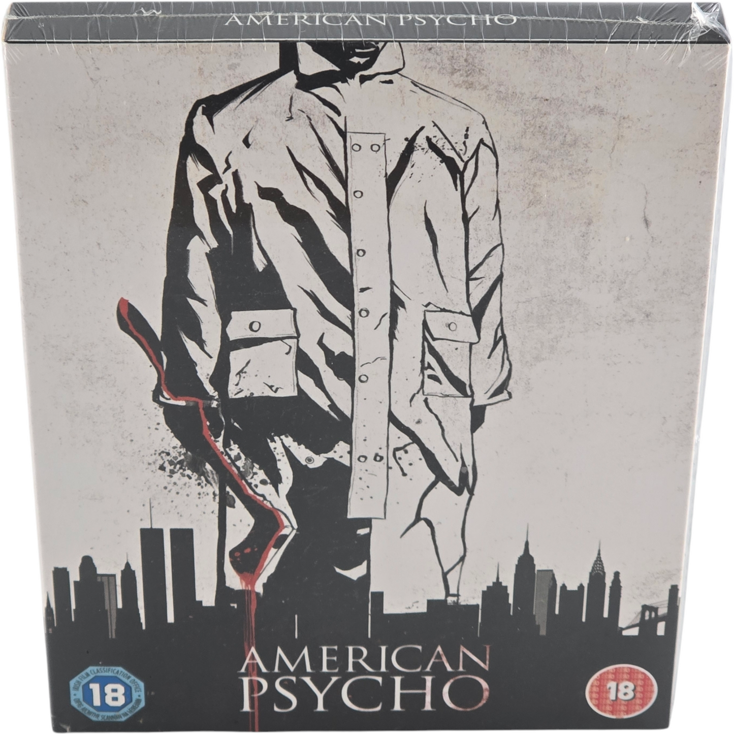 American Psycho Steelbook 4K Ultra HD + Blu-ray Zavvi Christian Bale[-18] Zone B