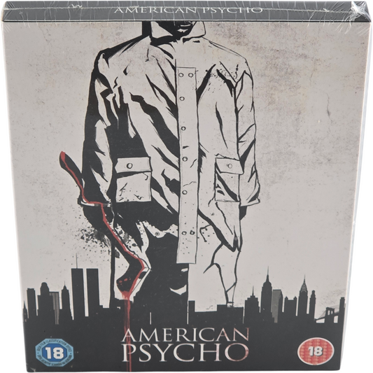 American Psycho Steelbook 4K Ultra HD + Blu-ray Zavvi Christian Bale[-18] Zone B
