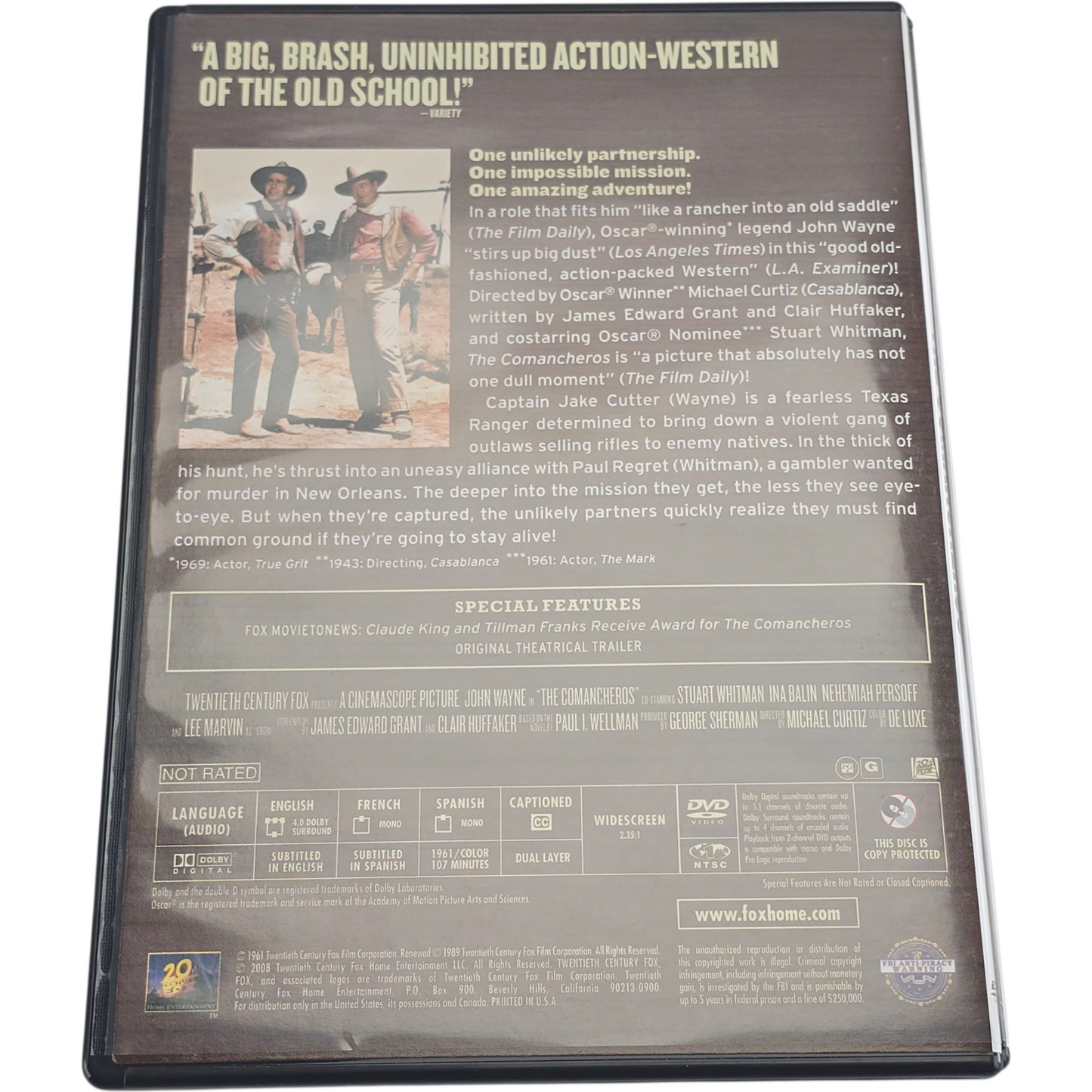 John Wayne: The Fox Westerns Collection DVD 4 Films  DVD Zone 1 US Import